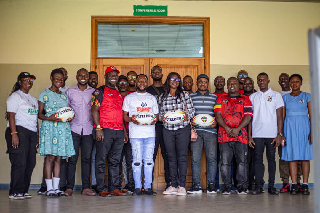 Poster image for article : Nana Adu Gyamfi Kumanin Barima Kese Leads New Ashanti Rugby League Leadership